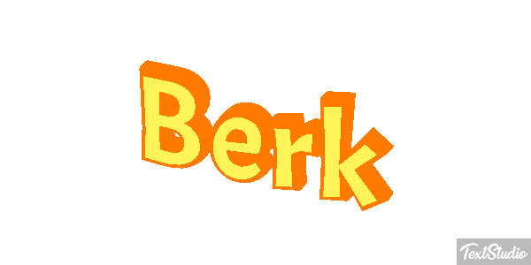 Berk Text effect