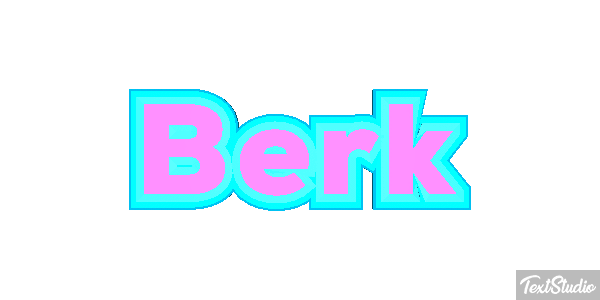 Berk Text effect