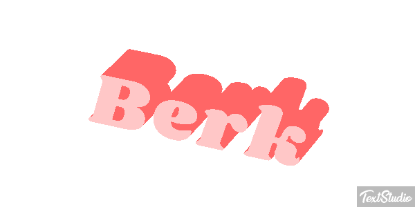 Berk Text effect