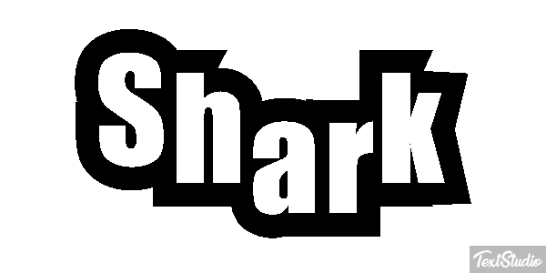 Shark Text effect
