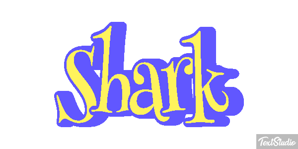 Shark Text effect