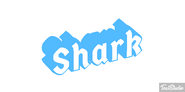 Shark Text effect