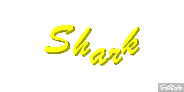 Shark Text effect