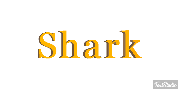 Shark Text effect