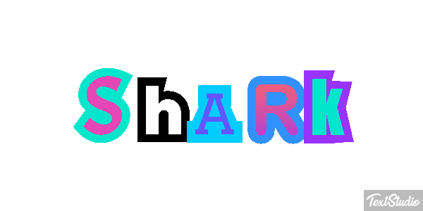 Shark Text effect