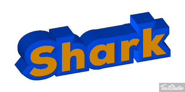 Shark Text effect