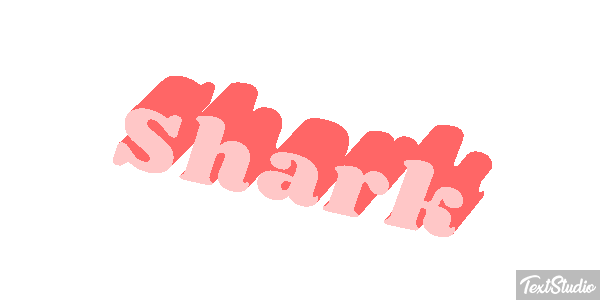Shark Text effect