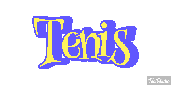 Tenis Efekt tekstowy