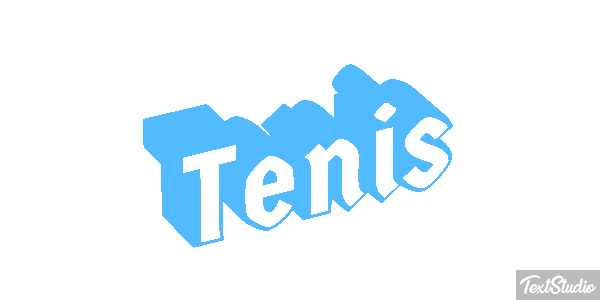 Tenis Efekt tekstowy