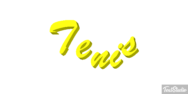 Tenis Efekt tekstowy