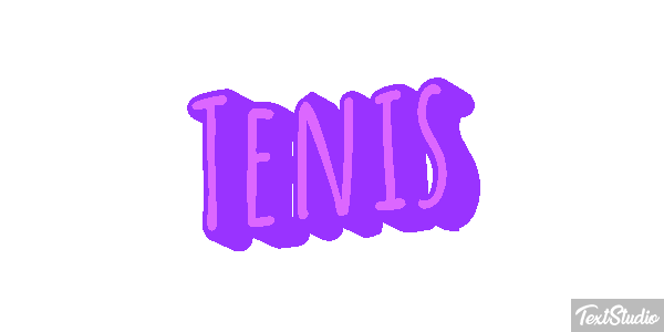 Tenis Efekt tekstowy
