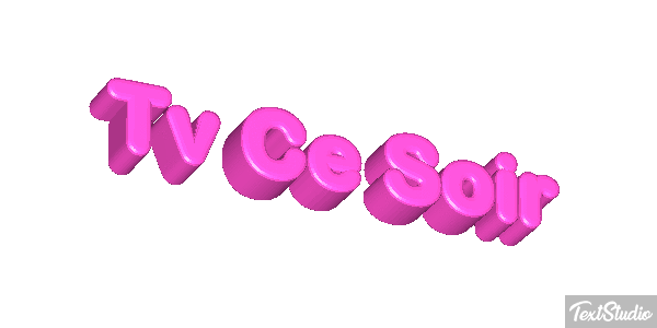 Tv Ce Soir Efeito do texto