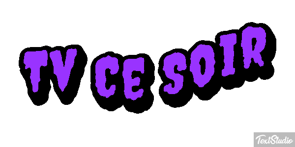 Tv Ce Soir Efeito do texto