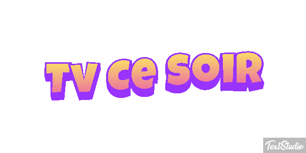 Tv Ce Soir Efeito do texto