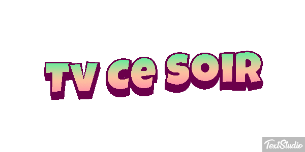 Tv Ce Soir Efeito do texto