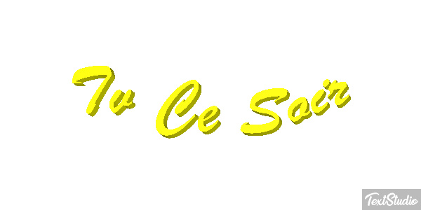 Tv Ce Soir Efeito do texto