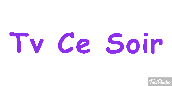 Tv Ce Soir Efeito do texto