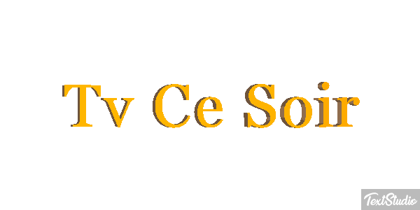 Tv Ce Soir Efeito do texto