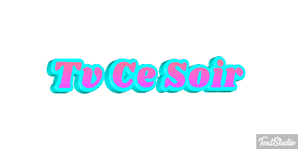 Tv Ce Soir Efeito do texto
