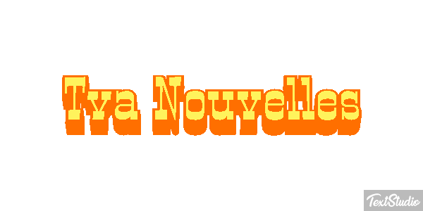 Tva Nouvelles Effet de texte