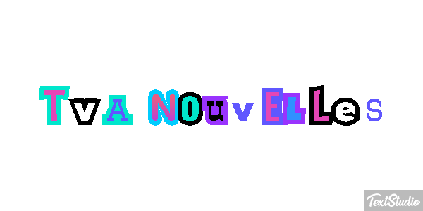 Tva Nouvelles Effet de texte