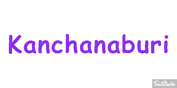 Kanchanaburi Effetto testo
