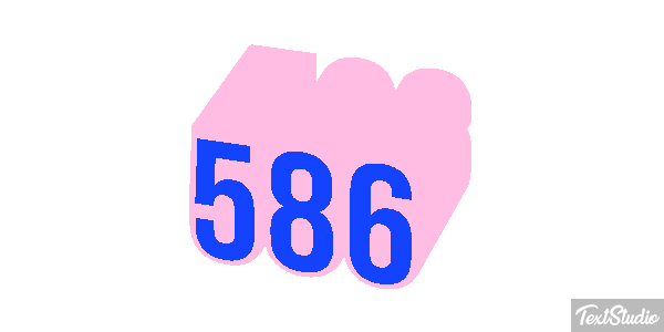 586 Effetto testo
