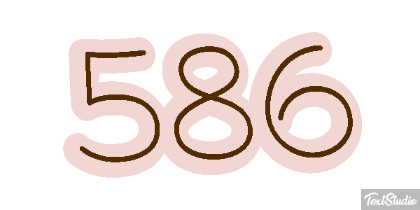 586 Effetto testo