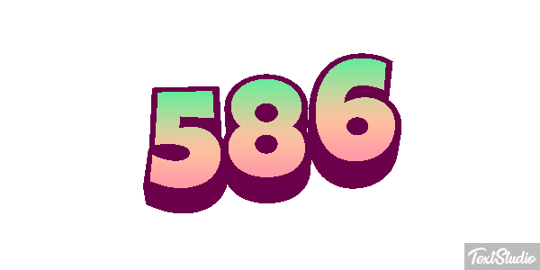 586 Effetto testo