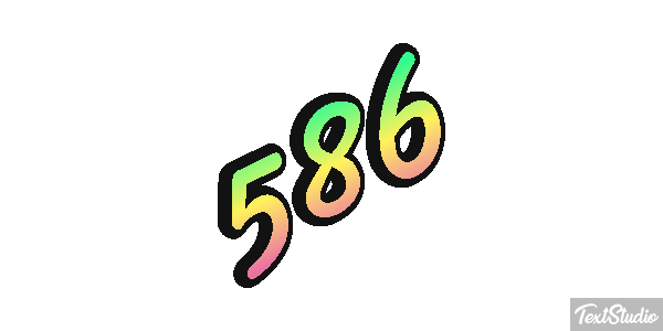 586 Effetto testo