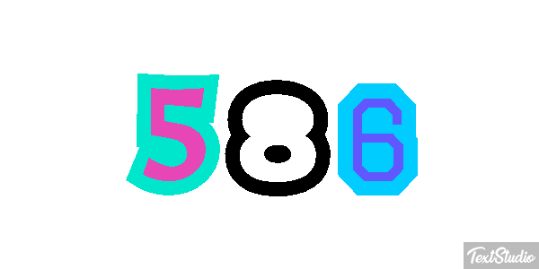 586 Effetto testo
