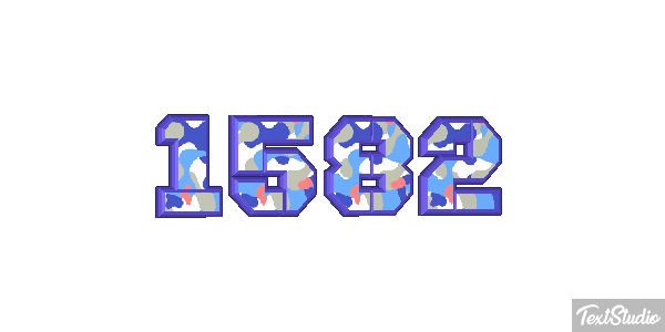 1582 Text effect