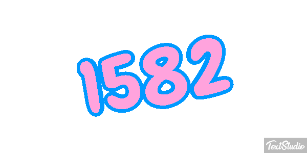1582 Text effect