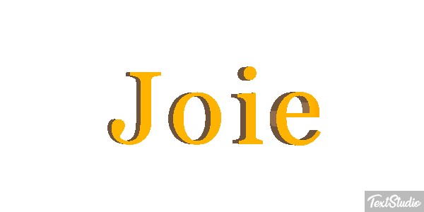 Joie Efekt tekstowy