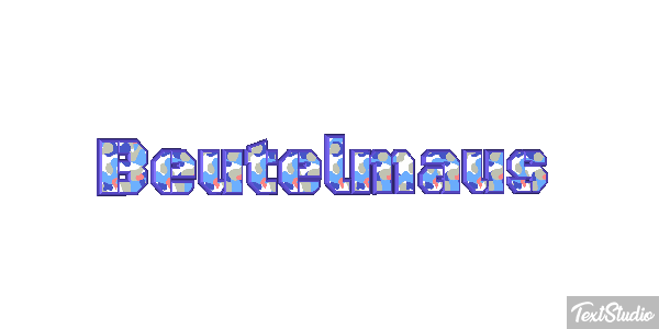 Beutelmaus Texteffekt