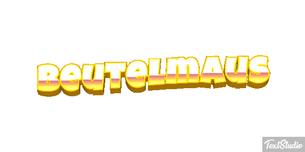 Beutelmaus Texteffekt