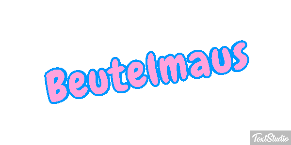 Beutelmaus Texteffekt