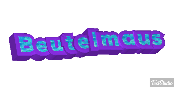 Beutelmaus Texteffekt