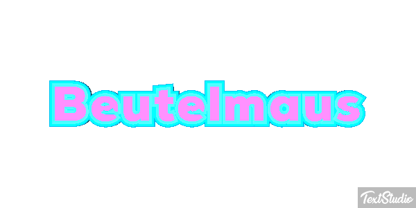 Beutelmaus Texteffekt