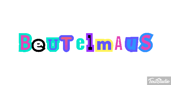 Beutelmaus Texteffekt