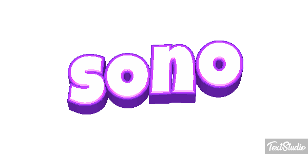 Sono Efeito do texto