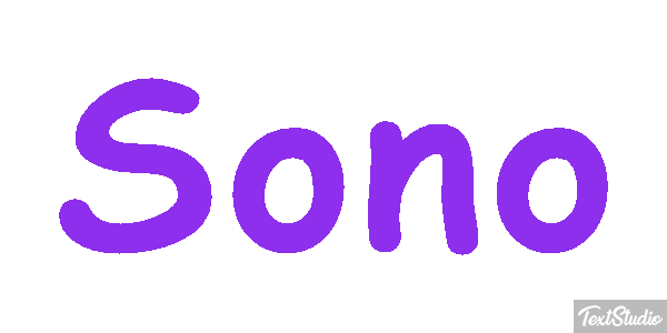 Sono Efeito do texto