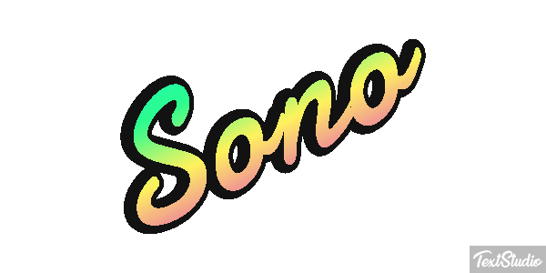 Sono Efeito do texto