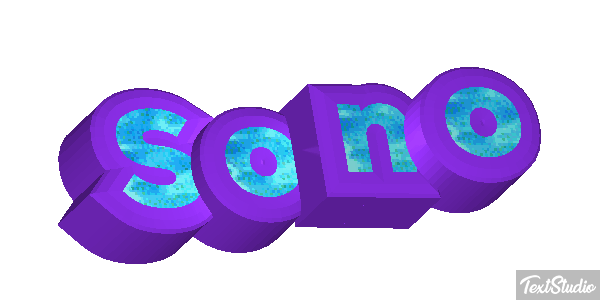 Sono Efeito do texto