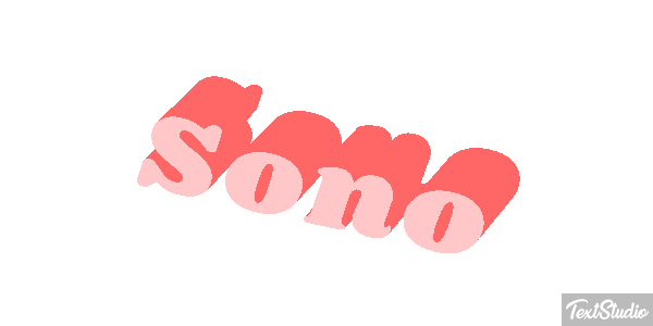 Sono Efeito do texto