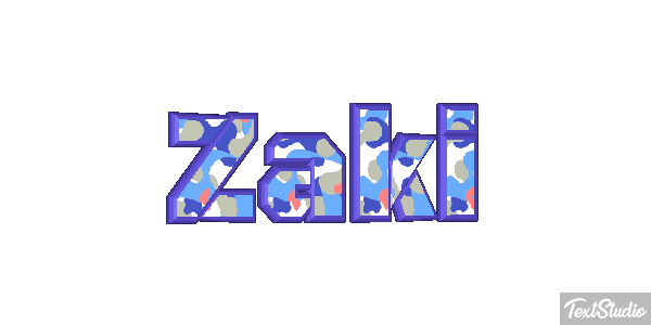 Zaki Text effect