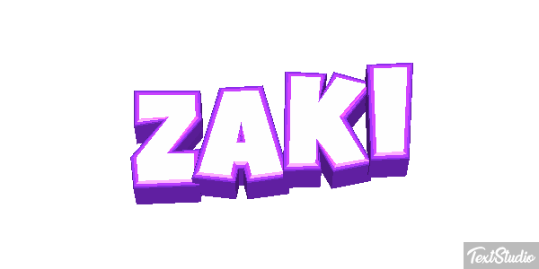 Zaki Text effect