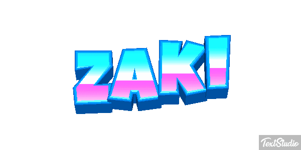 Zaki Text effect