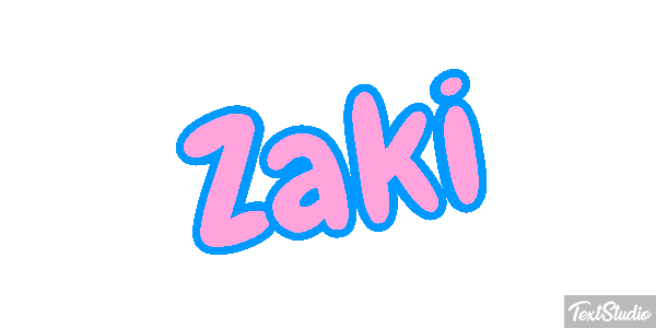 Zaki Text effect