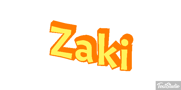 Zaki Text effect